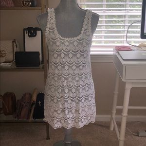 Victoria’s Secret White Lace Coverup